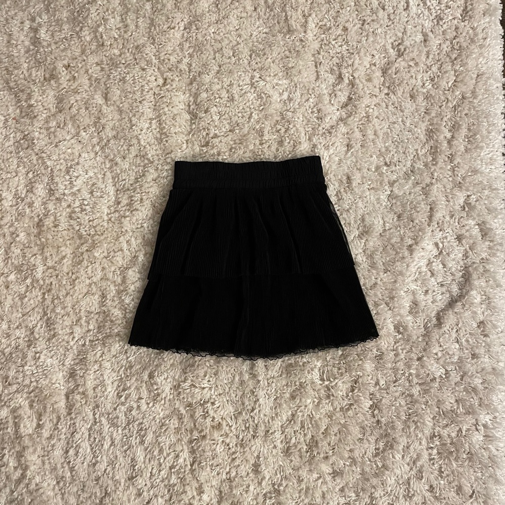 Zara Ruffle Mini Skirt - Picture 4 of 13